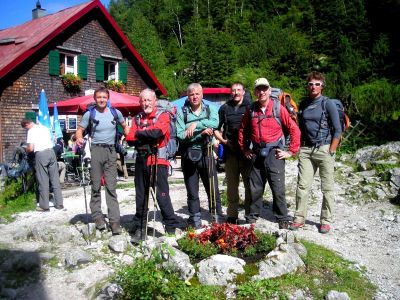 019-Wettersteingebirge - An der Hoellentalangerhuette